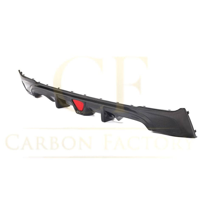 LED Style Carbon Fibre Rear Diffuser for BMW F22 2 Series M Sport 14-21