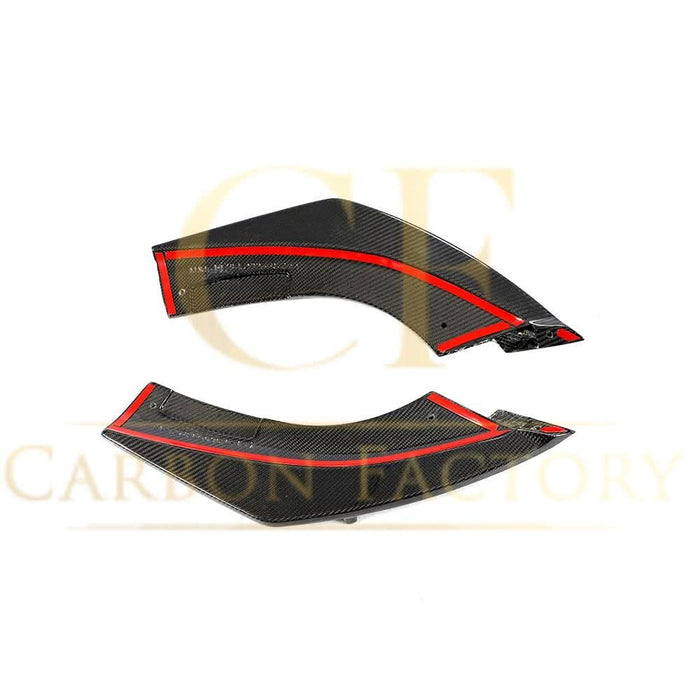 LED Style Carbon Fibre Rear Diffuser for BMW F87 F87C M2 16-21