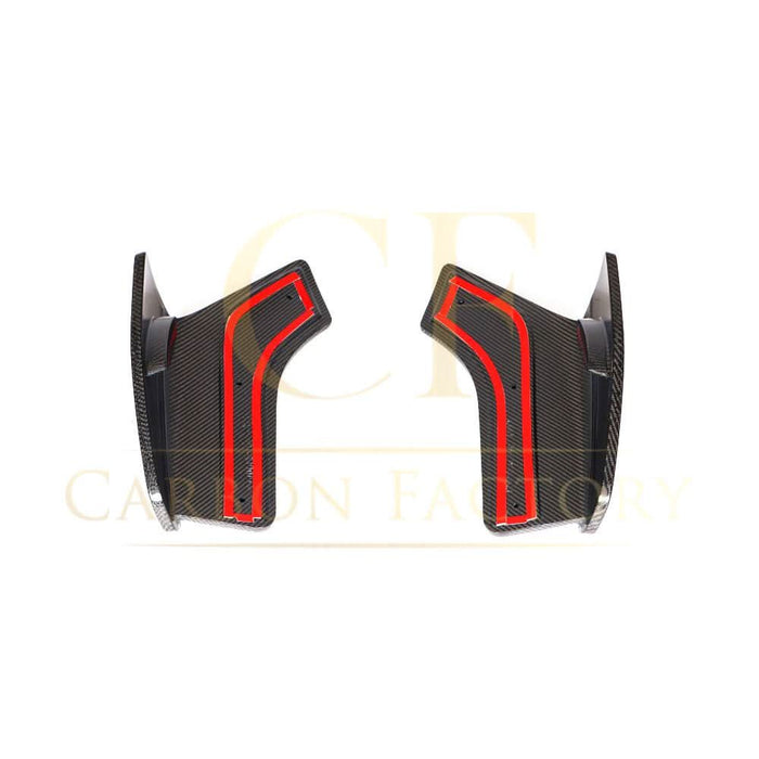 MP Style Carbon Fibre Rear Canards for BMW F15 X5 M Sport 13-18