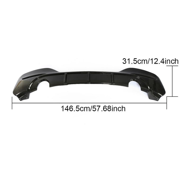 MP Style Carbon Fibre Rear Diffuser for BMW F20 1 Series M Sport 15-19