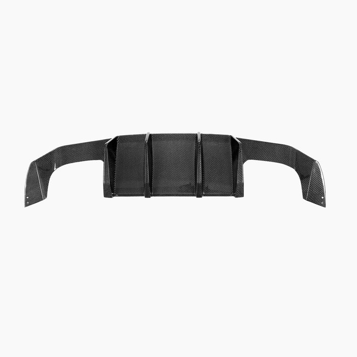 MP3 Style Carbon Fibre Rear Diffuser 3 Pieces for BMW F87 F87C M2 16-21