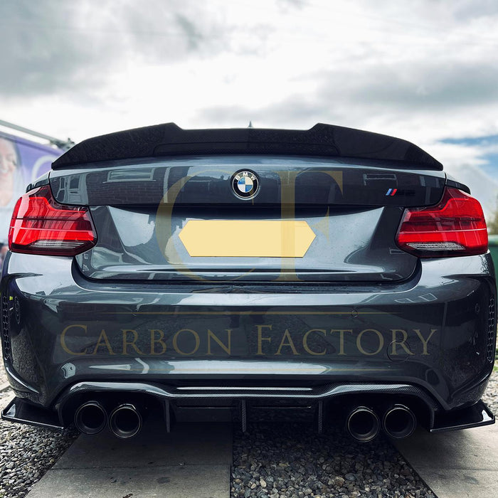 MTC Style Carbon Fibre Rear Diffuser for BMW F87 F87C M2 16-21