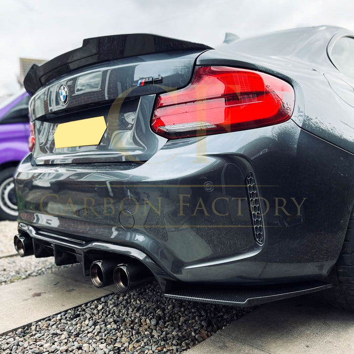 MTC Style Carbon Fibre Rear Diffuser for BMW F87 F87C M2 16-21