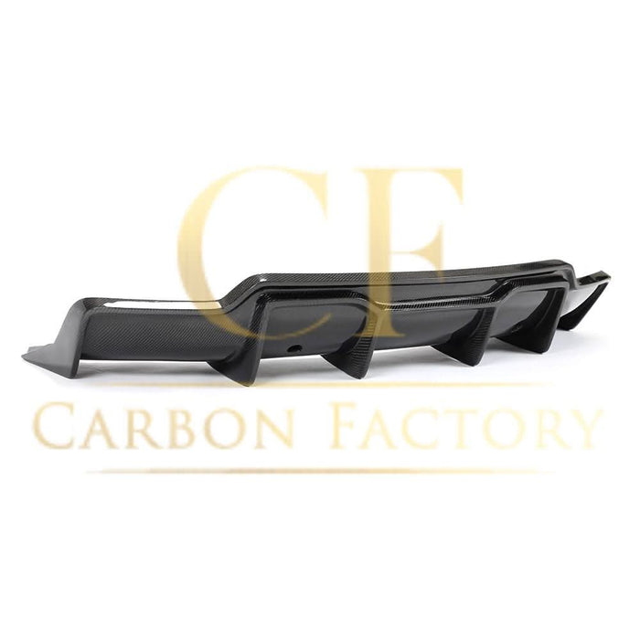 P Style Carbon Fibre Rear Diffuser for Tesla Model 3 16-23