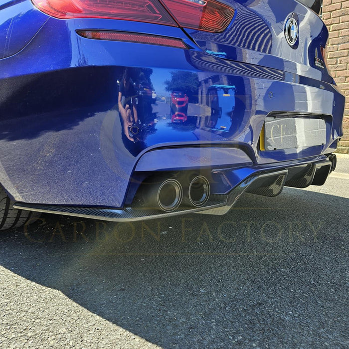 V Style Carbon Fibre Rear Diffuser for BMW F06 F12 F13 M6 11-18