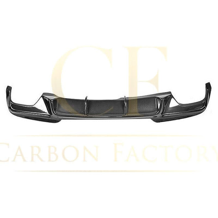 V Style Carbon Fibre Rear Diffuser for BMW F10 5 Series 10-17