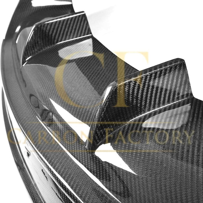 V Style Carbon Fibre Rear Diffuser for Tesla Model S 16-17