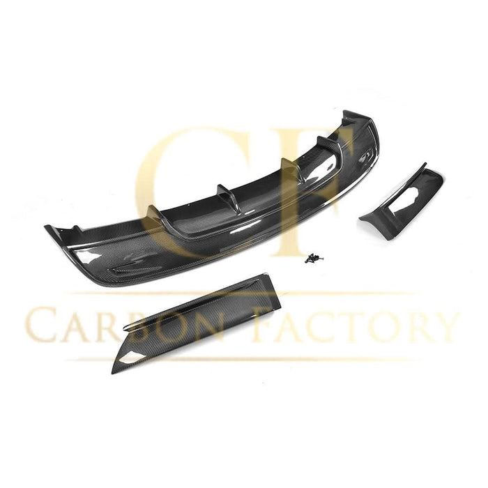 V3 Style Carbon Fibre Rear Diffuser for Tesla Model S 16-20