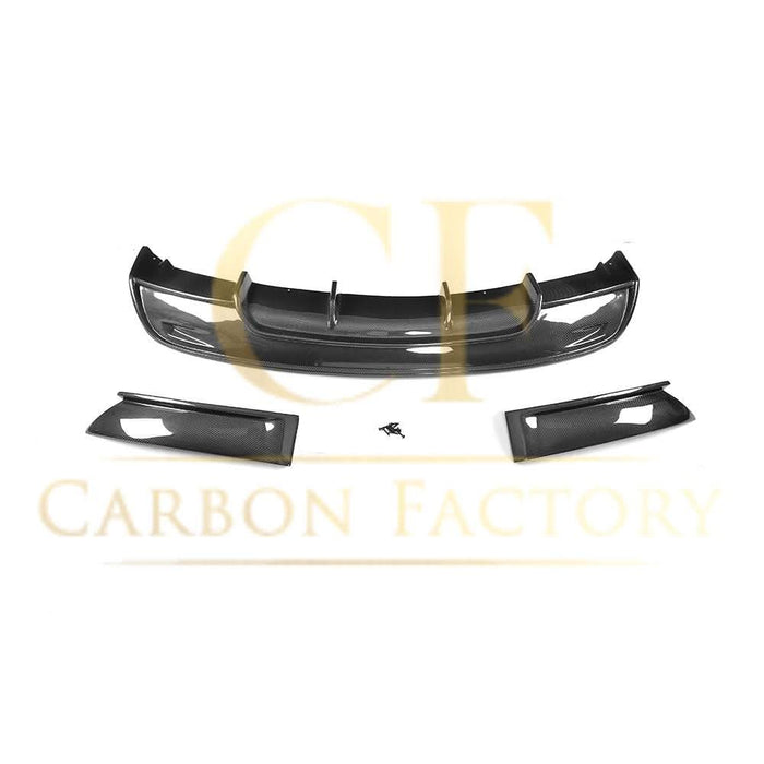 V3 Style Carbon Fibre Rear Diffuser for Tesla Model S 16-20
