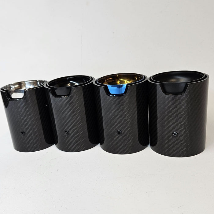 Carbon Fibre Exhaust tip for BMW 135i 140i 235i 240i 335i 340i 435i 440i 11-19