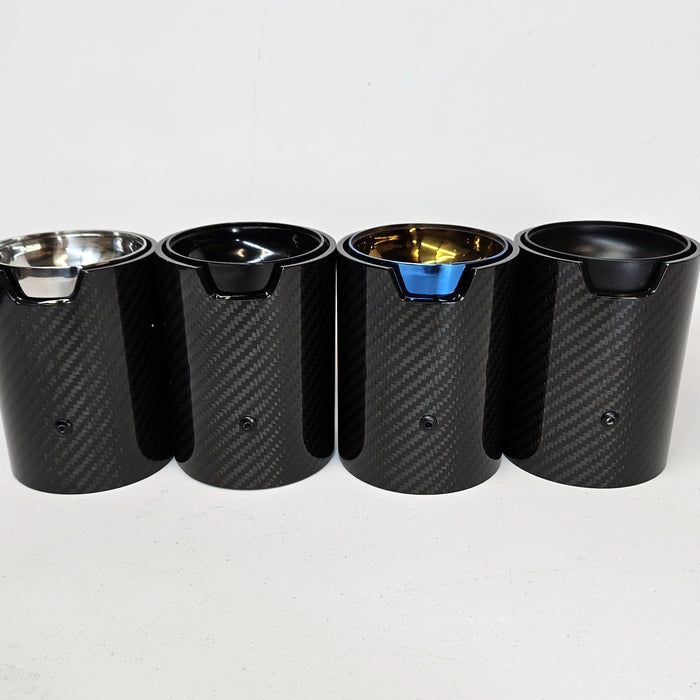 Carbon Fibre Exhaust tip for BMW 135i 140i 235i 240i 335i 340i 435i 440i 11-19