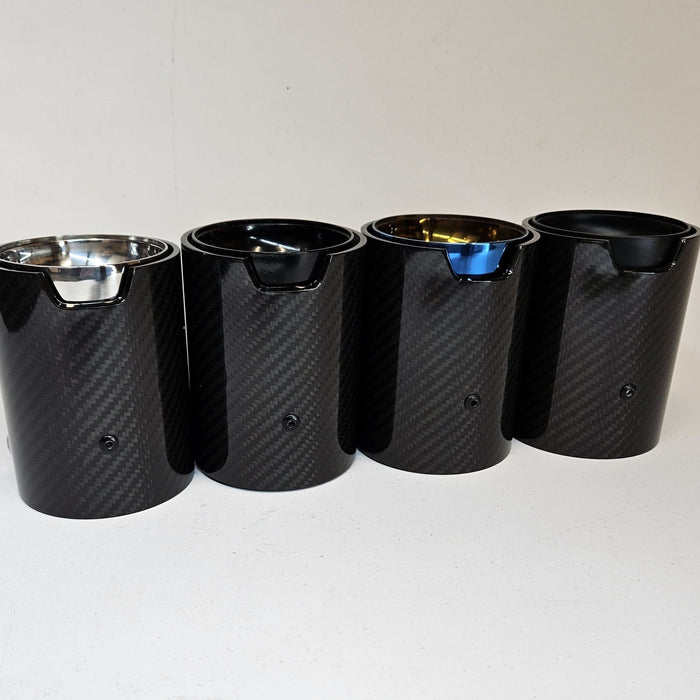 Carbon Fibre Exhaust tip for BMW F87 M2 F80 M3 F82 F83 M4 F10 M5
