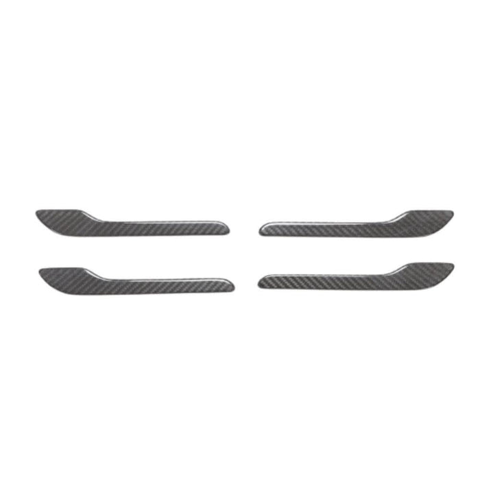 Carbon Fibre Door Handle Covers (4 Doors) for Tesla Model 3 16-23