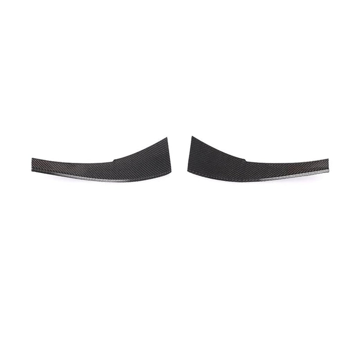 Carbon Fibre Front Bumper Canards 2 Pcs for BMW E90 E92 E93 M3 07-13