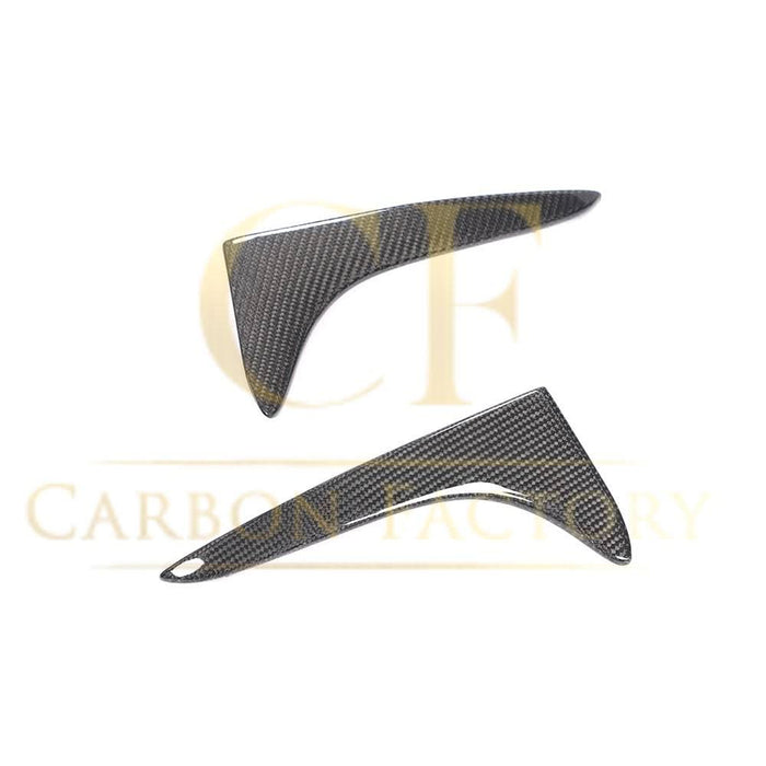 Carbon Fibre Front Bumper Trims for BMW F87 M2 16-21