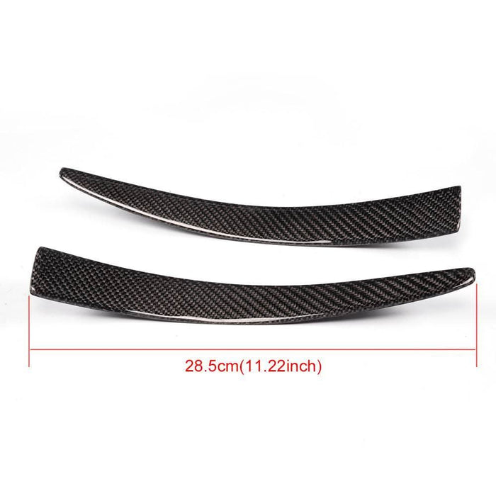 Carbon Fibre Front Canards 2 Pieces for BMW F80 M3 F82 F83 M4 14-20