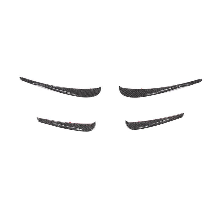 Carbon Fibre Front Canards Set for BMW F06 F12 F13 M6 11-18