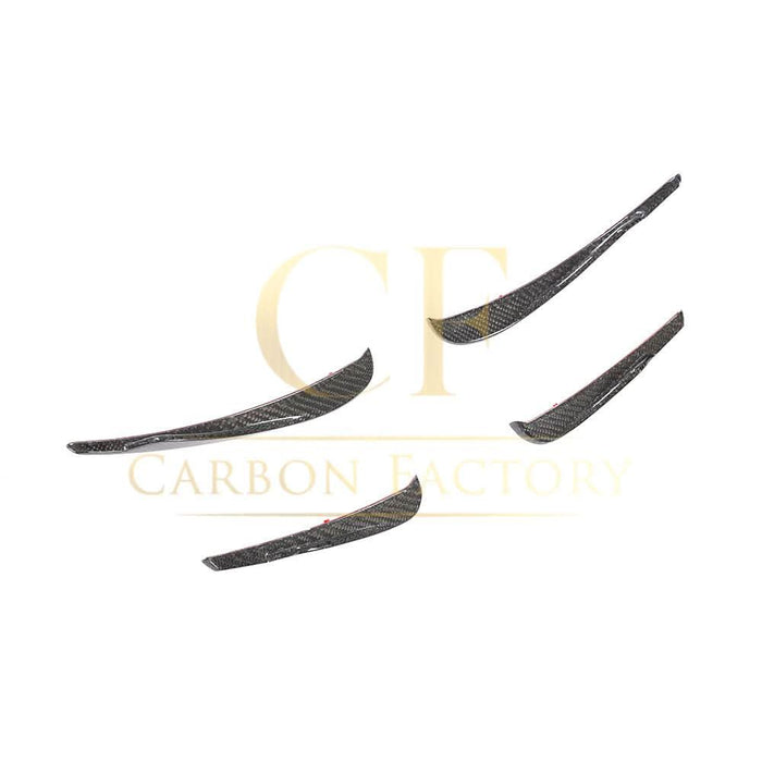 Carbon Fibre Front Canards Set for BMW F06 F12 F13 M6 11-18