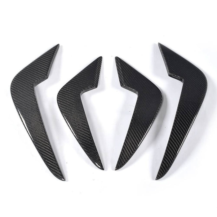 Carbon Fibre Front Canards Set for BMW F87 M2 16-21
