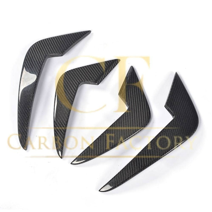 Carbon Fibre Front Canards Set for BMW F87 M2 16-21