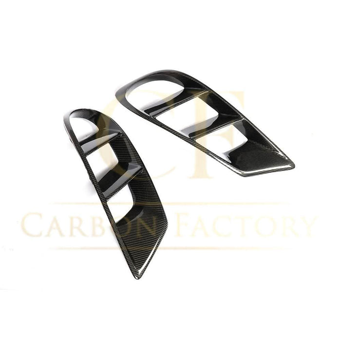 Carbon Fibre Front Fog Light Trims for Mercedes C218 CLS 15-18