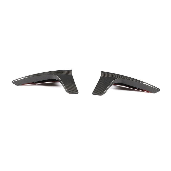 Carbon Fibre Rear Canards for Tesla Model 3 16-23
