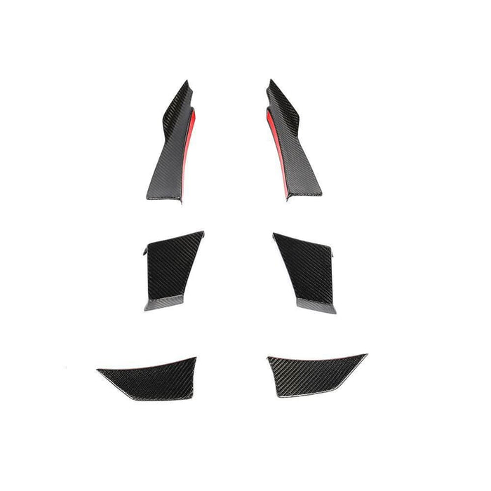 MAD Style Carbon Fibre Front Canards for BMW F80 M3 F82 F83 M4 14-20