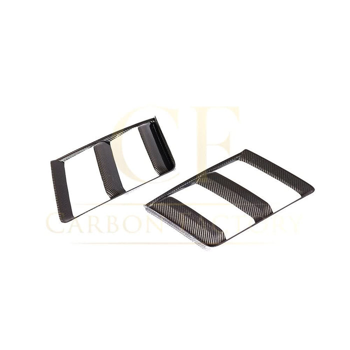 Pre-Preg Carbon Fibre Front Bumper Side Trims for Audi R8 V10 Gen 2 15-19
