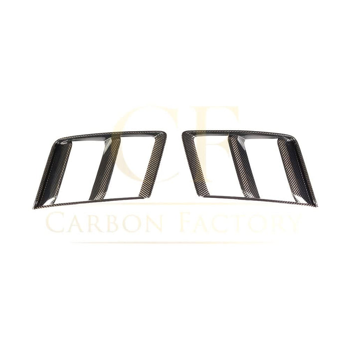 Pre-Preg Carbon Fibre Front Bumper Side Trims for Audi R8 V10 Gen 2 15-19