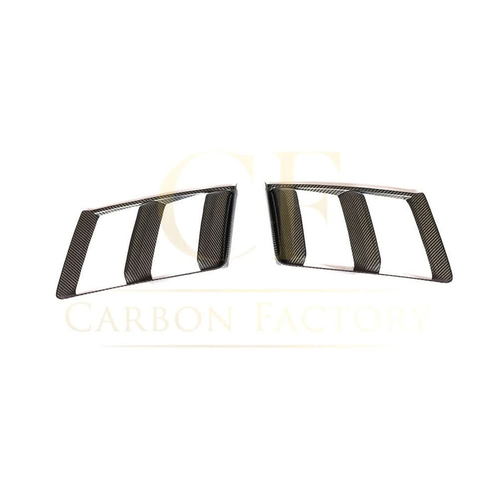 Pre-Preg Carbon Fibre Front Bumper Side Trims for Audi R8 V10 Gen 2 15-19