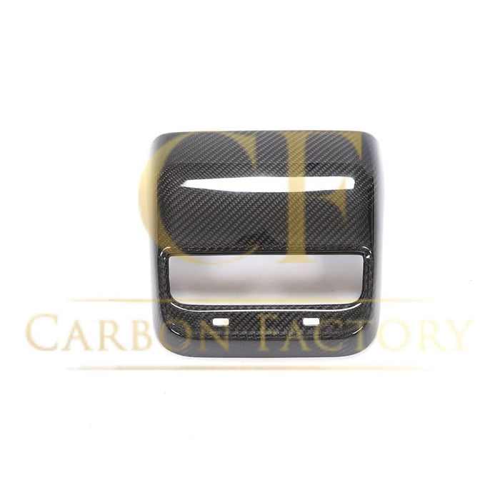 Carbon Fibre Rear Air Conditioning Trim Covers for Tesla Model 3 16-20