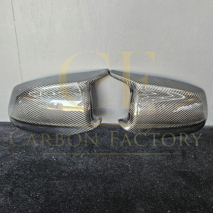 MP Style Carbon Fibre Replacement Mirror Covers for BMW F10 5 Series Pre-LCI