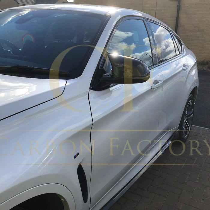 MP Style Carbon Fibre Replacement Mirror Covers for BMW F25 X3 F26 X4 F15 X5 F16 X6 14-18