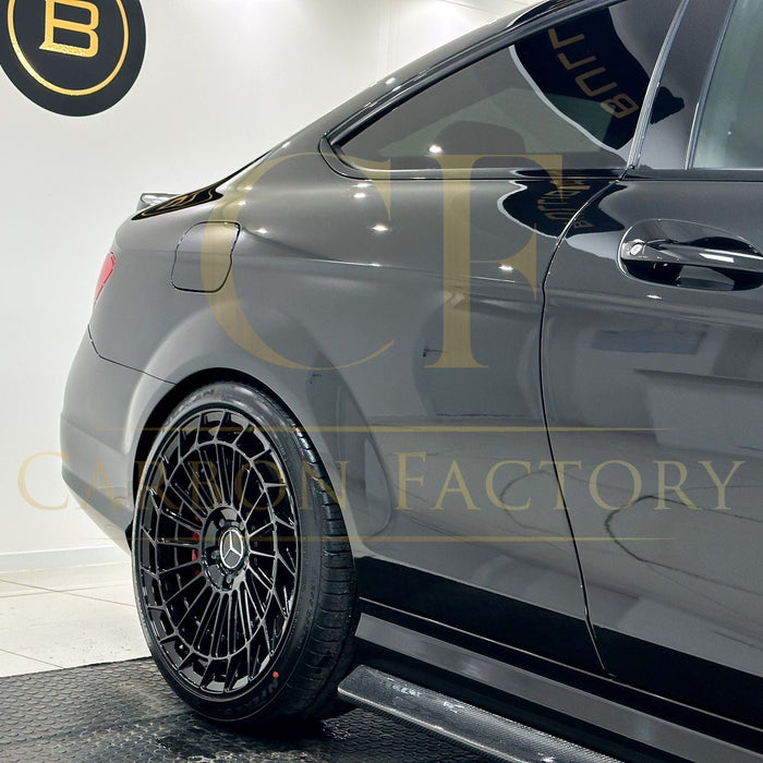 Carbon Fibre Side Skirts for Mercedes Benz W204 C63 Facelift 12-14