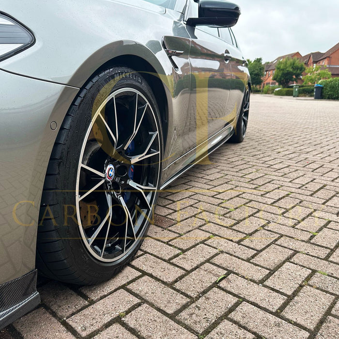 MP Style Carbon Fibre Side Skirts for BMW G30 5 Series F90 M5 17-23