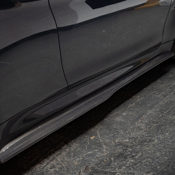 PSM Style Carbon Fibre Side Skirts Extension for BMW F82 F83 M4 14-20
