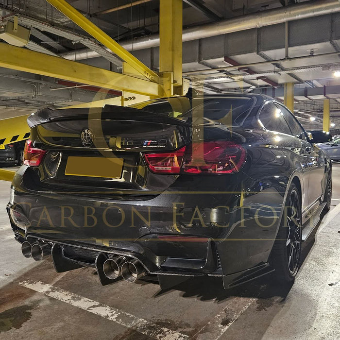PSM Style Carbon Fibre Side Skirts Extension for BMW F82 F83 M4 14-20