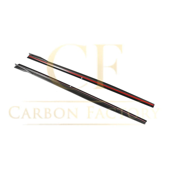 V Style Carbon Fibre Side Skirts for BMW 3 Series G20 G21 19-Present