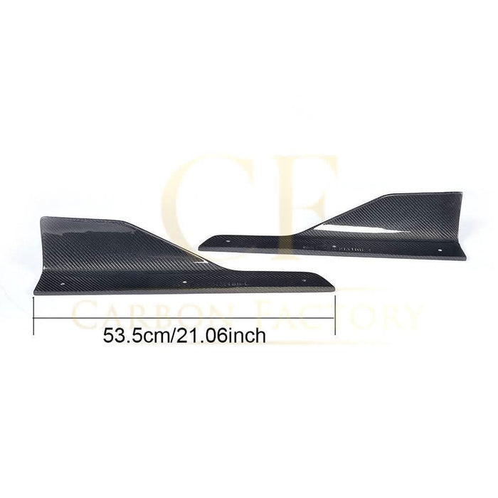 V Style Carbon Fibre Side Skirts for BMW F30 F31 3 Series 13-18