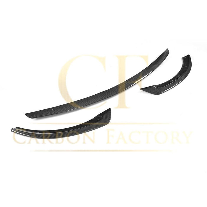 A Style Carbon Fibre Front Splitter for Mercedes W213 E Class 16-20