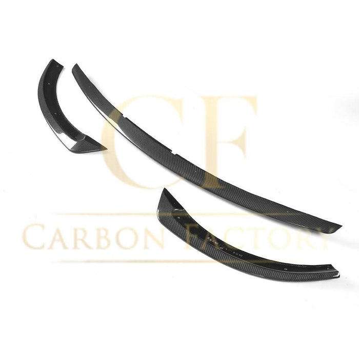 A Style Carbon Fibre Front Splitter for Mercedes W213 E Class 16-20
