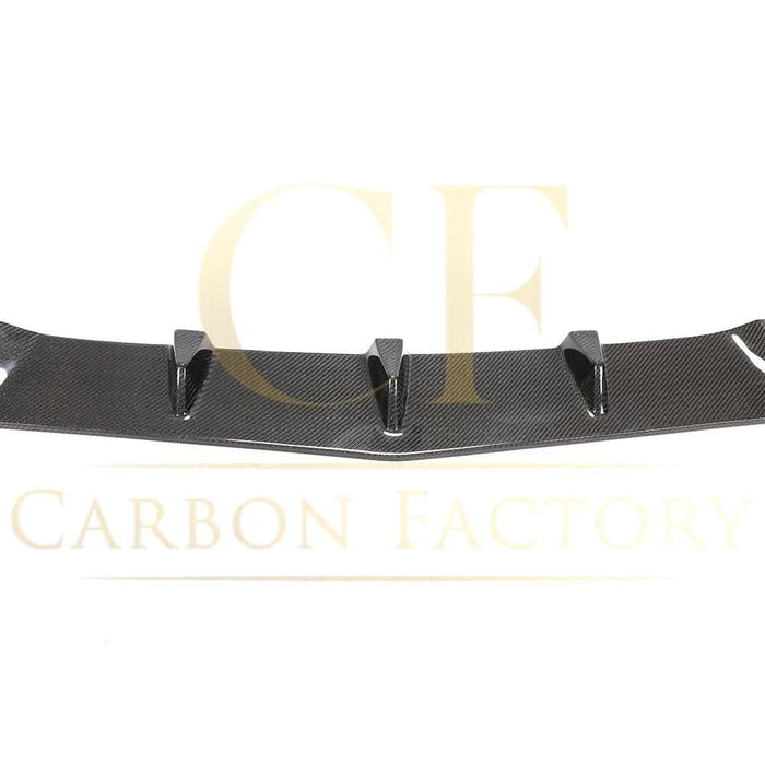 4D Style Carbon Fibre Front Splitter for Mercedes Benz W205 C Class 15-18