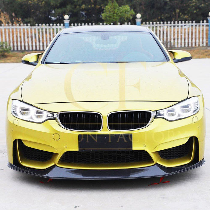AL Style Carbon Fibre Front Splitter for BMW F80 M3 F82 F83 M4 14-20