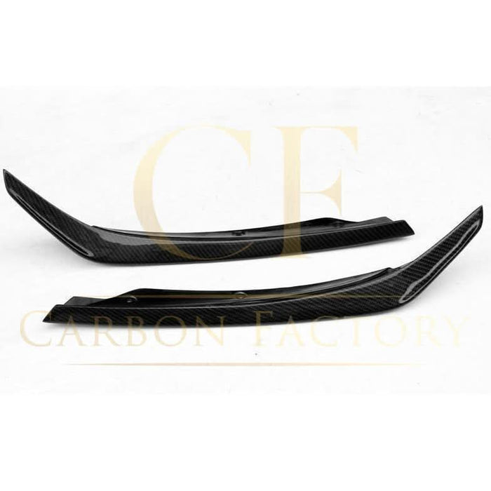AMG Carbon Fibre Canards Winglets Splitter (8 Pieces) for Mercedes Benz W176 A Class 16-18
