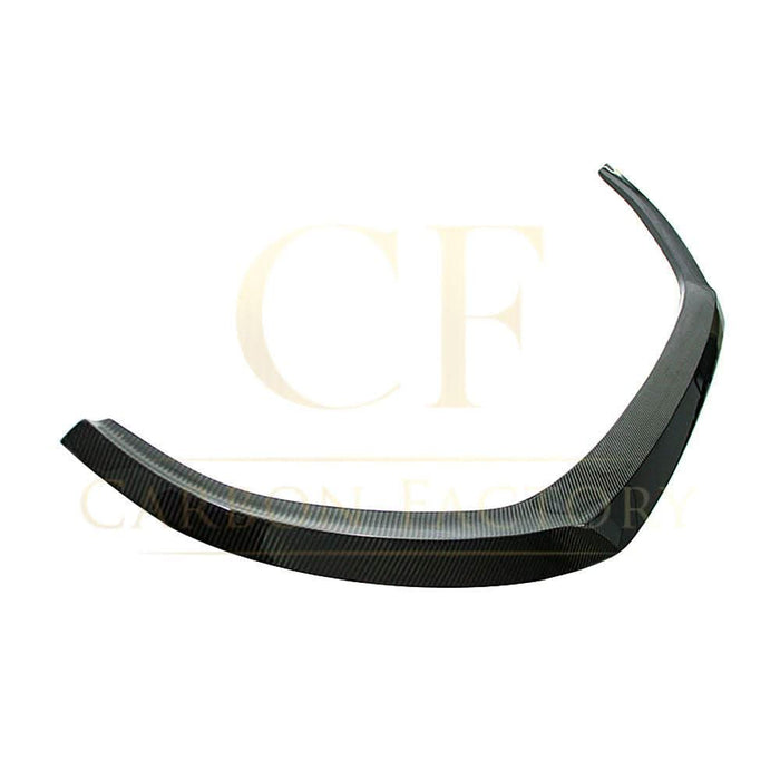 C Style Carbon Fibre Front Splitter for Audi A3 Hatchback Non S Line 17-19