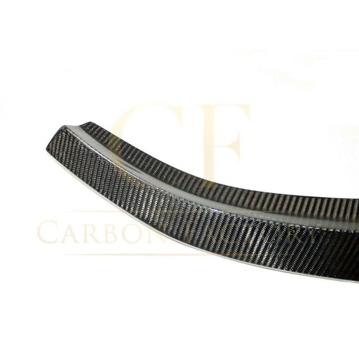 C Style Carbon Fibre Front Splitter for Audi A3 Hatchback Non S Line 17-19