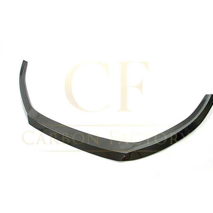 C Style Carbon Fibre Front Splitter for Audi A3 Hatchback Non S Line 17-19