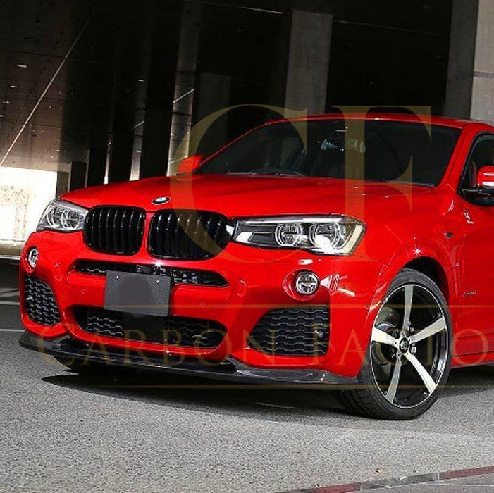 Carbon Fibre Front Splitter for BMW F25 X3 F26 X4 M Sport 15-18