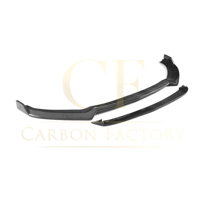 CF Style Carbon Fibre Front Splitter for Audi A3 Saloon S Line & S3 16-19