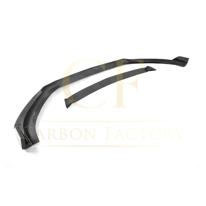 CF Style Carbon Fibre Front Splitter for Audi A3 Saloon S Line & S3 16-19